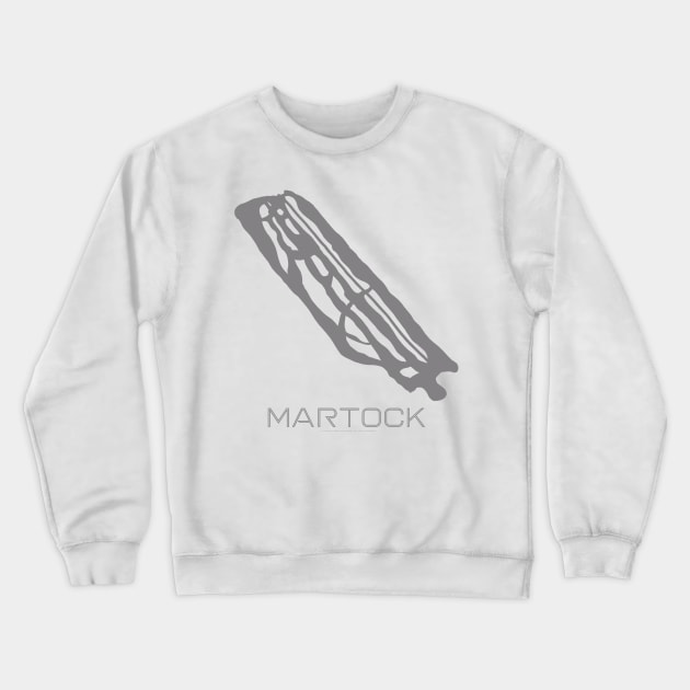 Martock Resort 3D Crewneck Sweatshirt by Mapsynergy